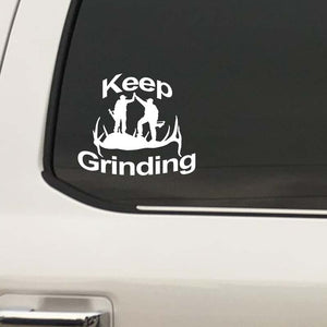 "Keep Grinding" Decal