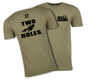 "Two Holes" Tee - Olive