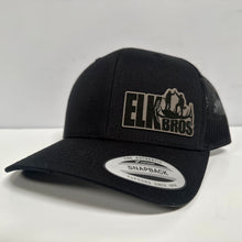 Load image into Gallery viewer, ElkBros Earthtone Patch Black Hat - Two Styles to Choose From
